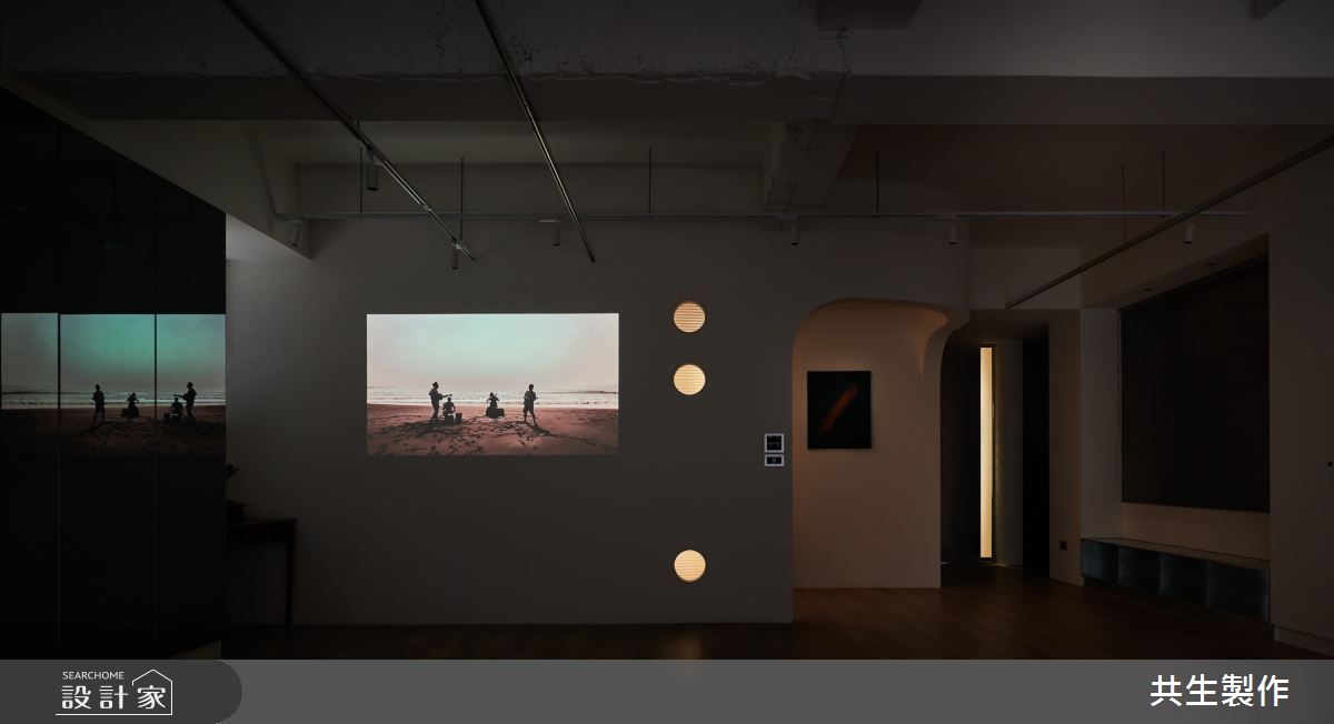 40坪老屋(50年以上)＿現代風客廳案例圖片＿共生製作設計有限公司＿共生製作_大安藝寓之10