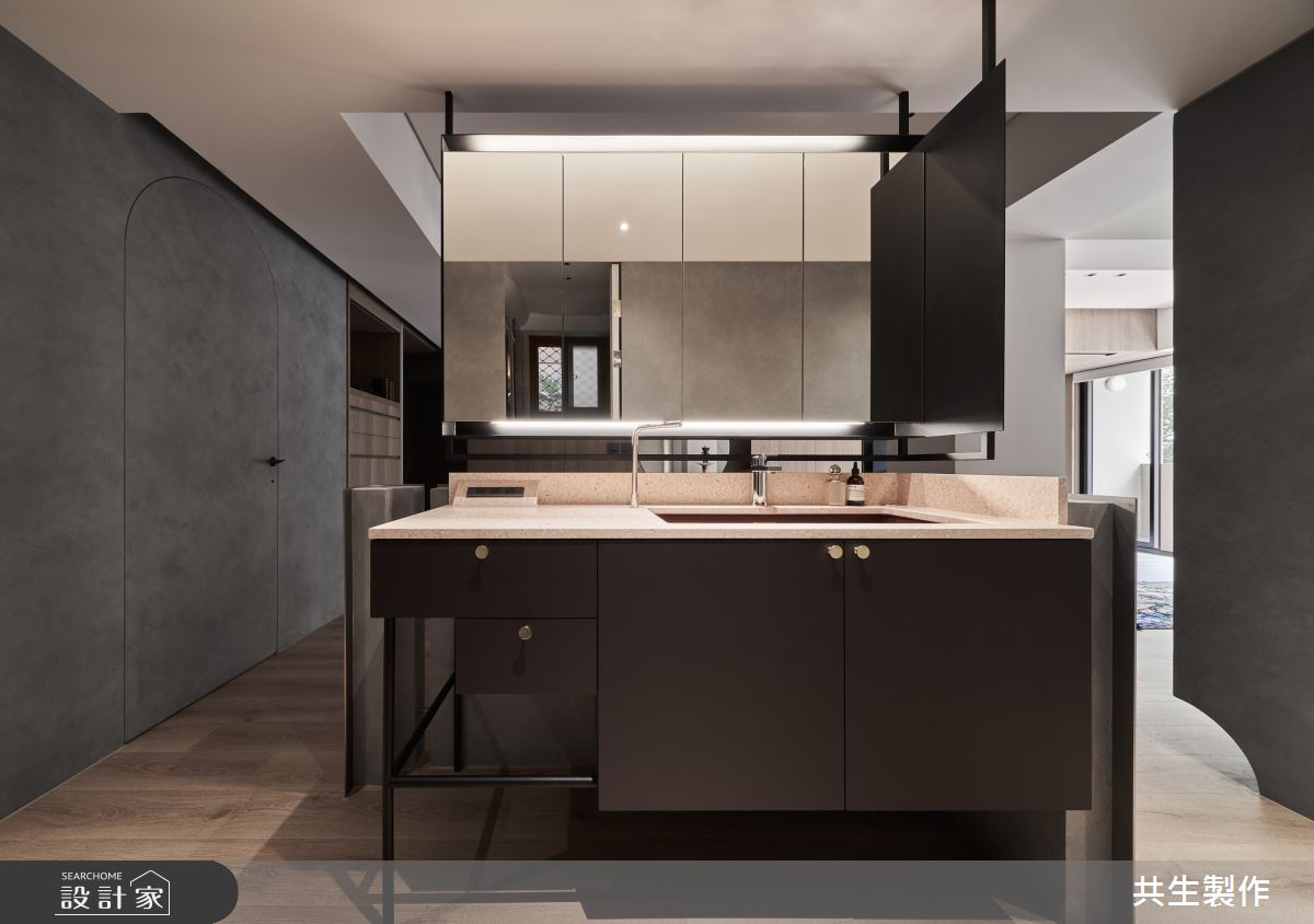 31坪老屋(41~50年)＿混搭風浴室案例圖片＿共生製作設計有限公司＿共生製作_大安蔡宅之6