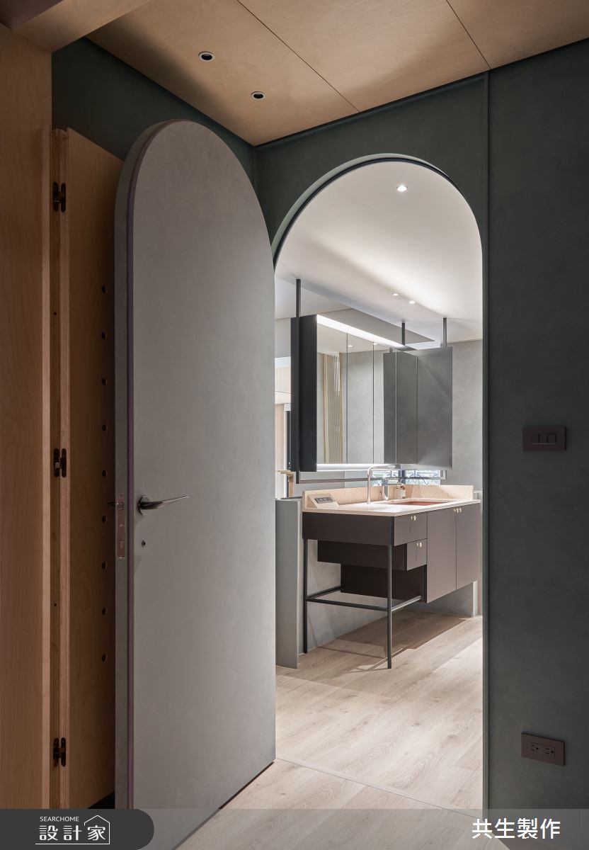 31坪老屋(41~50年)＿混搭風浴室案例圖片＿共生製作設計有限公司＿共生製作_大安蔡宅之7