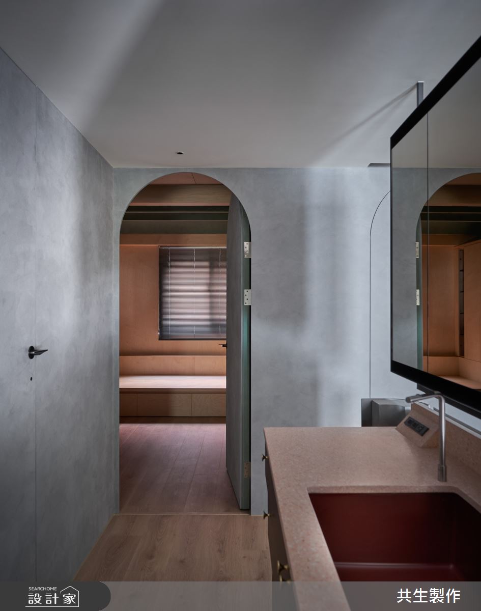 31坪老屋(41~50年)＿混搭風多功能室案例圖片＿共生製作設計有限公司＿共生製作_大安蔡宅之8