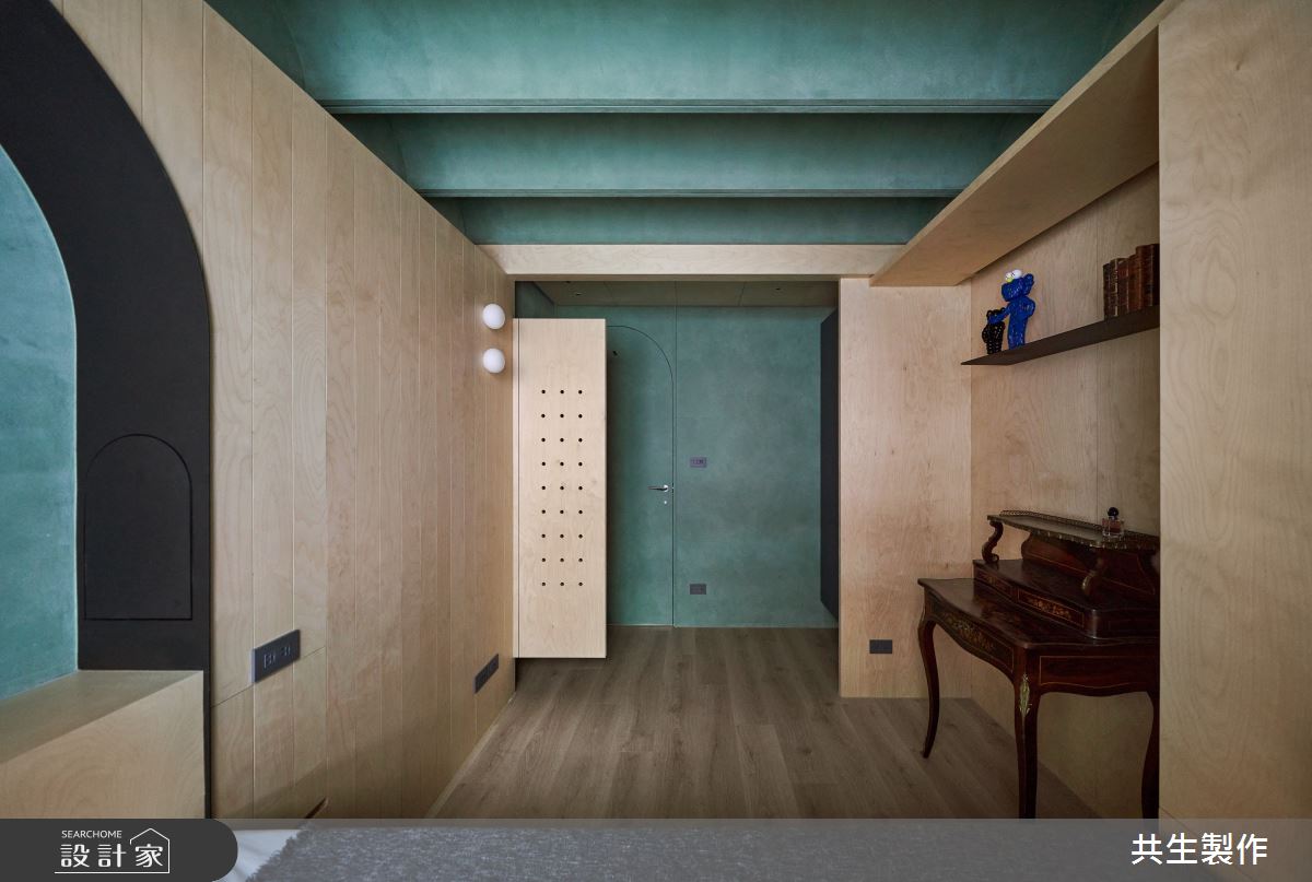 31坪老屋(41~50年)＿混搭風客房多功能室案例圖片＿共生製作設計有限公司＿共生製作_大安蔡宅之19