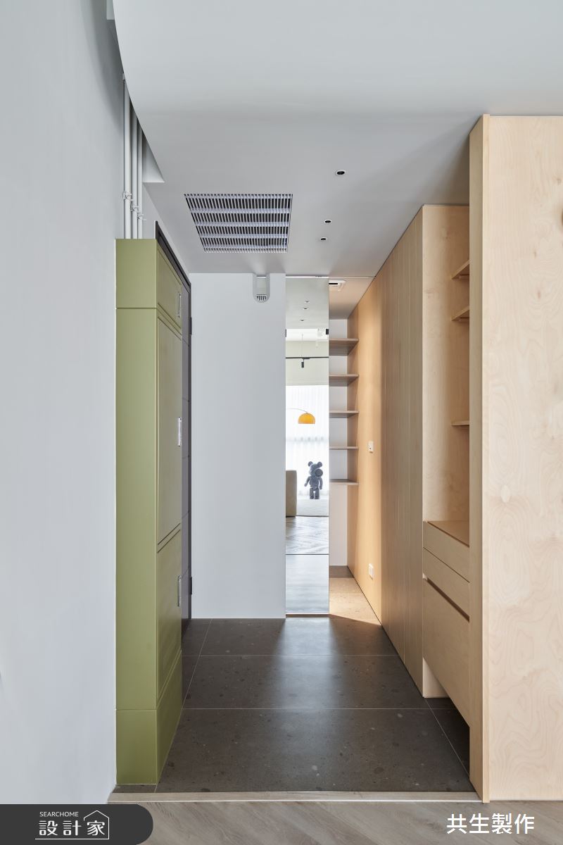 17坪新成屋(5年以下)＿現代風玄關案例圖片＿共生製作設計有限公司＿共生製作_悠悠若嵐之3