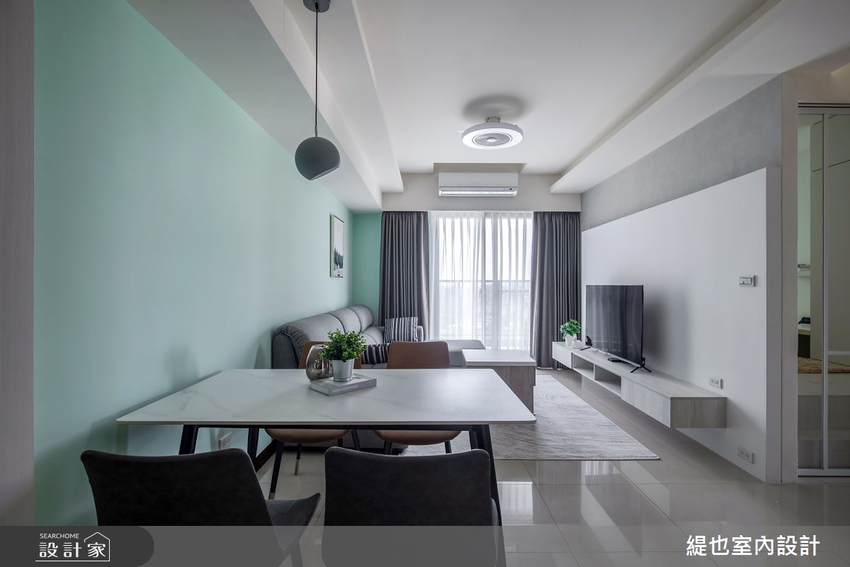 24坪預售屋＿現代風玄關餐廳案例圖片＿緹也室內設計＿緹也_興時代之3