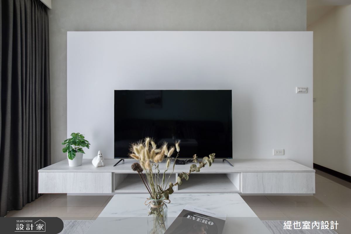 24坪預售屋＿現代風客廳案例圖片＿緹也室內設計＿緹也_興時代之8