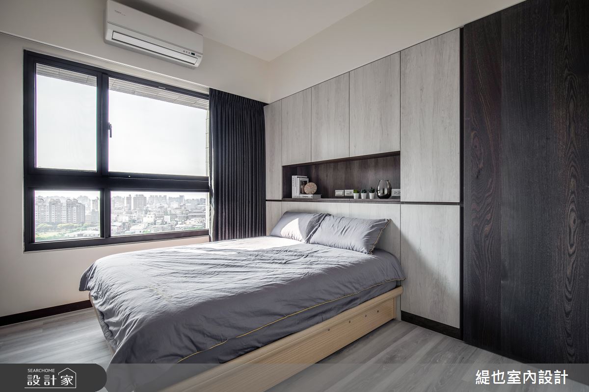 24坪預售屋＿現代風臥室案例圖片＿緹也室內設計＿緹也_興時代之23