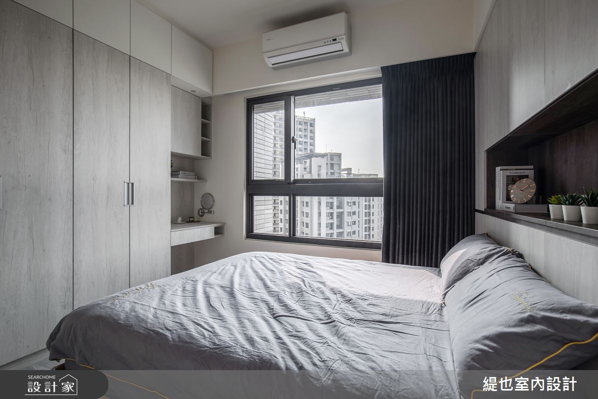 24坪預售屋＿現代風臥室案例圖片＿緹也室內設計＿緹也_興時代之24