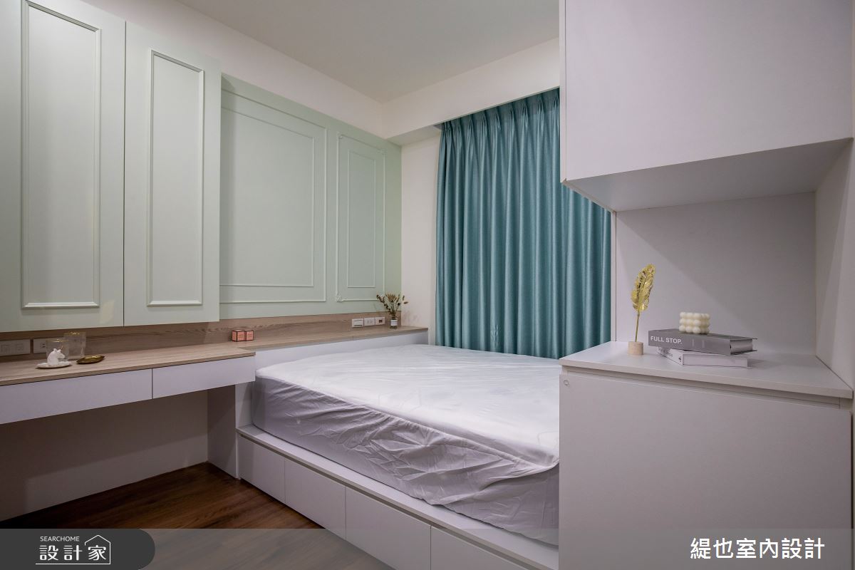 25坪預售屋＿混搭風臥室案例圖片＿緹也室內設計＿緹也_居品in park之10