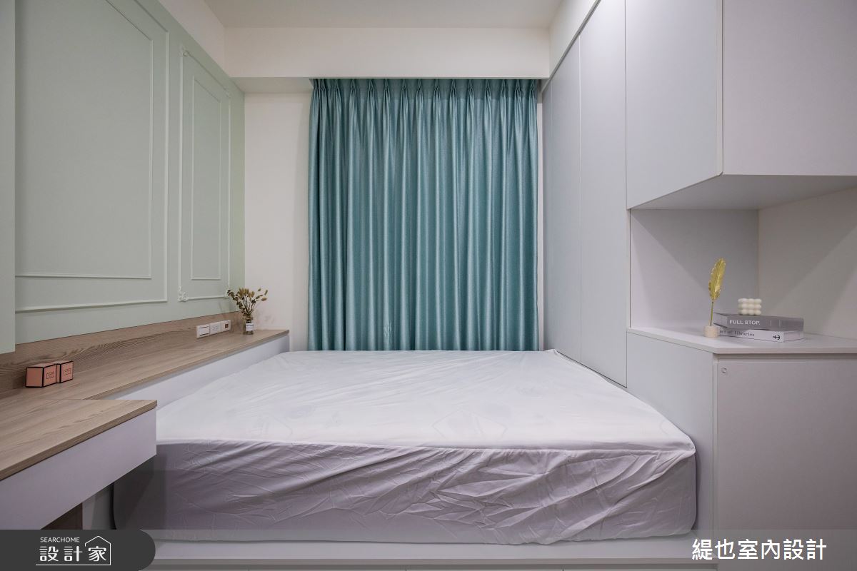 25坪預售屋＿混搭風臥室案例圖片＿緹也室內設計＿緹也_居品in park之11