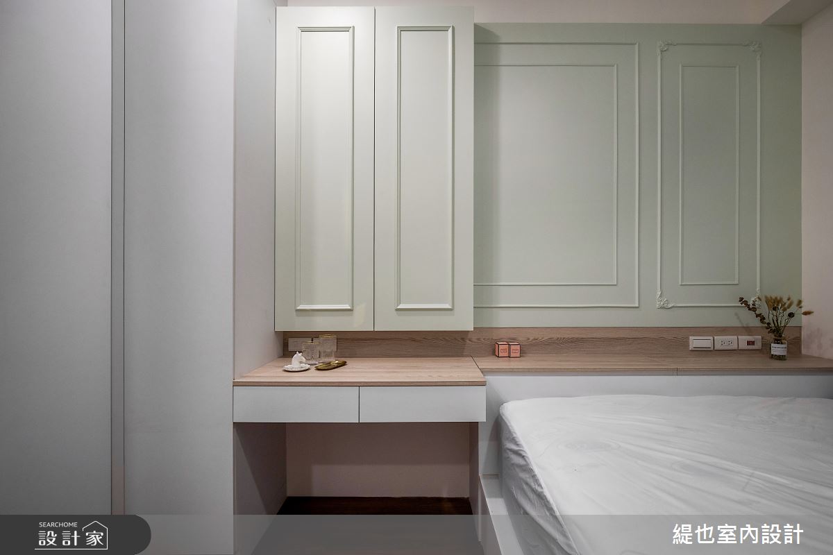 25坪預售屋＿混搭風臥室案例圖片＿緹也室內設計＿緹也_居品in park之12