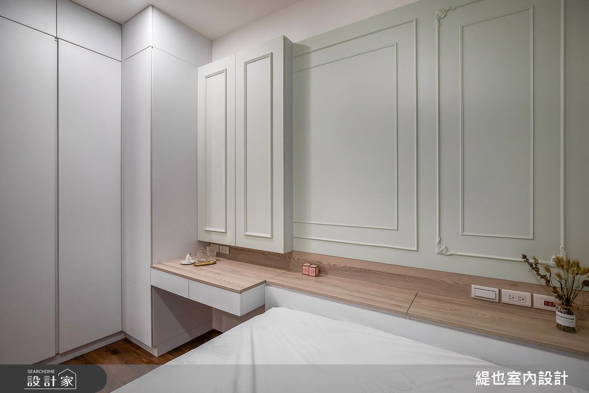 25坪預售屋＿混搭風臥室案例圖片＿緹也室內設計＿緹也_居品in park之13