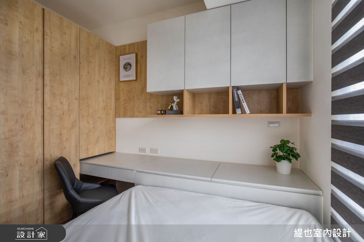25坪預售屋＿混搭風臥室案例圖片＿緹也室內設計＿緹也_居品in park之15