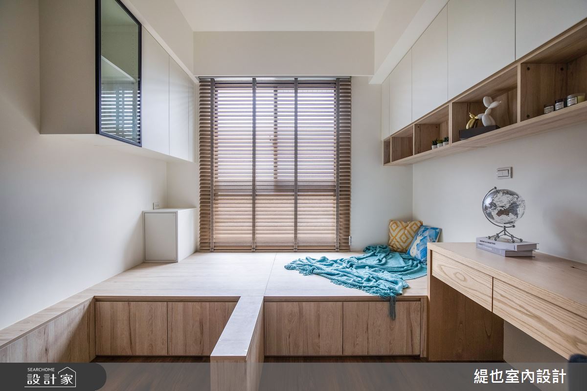 25坪預售屋＿混搭風書房多功能室案例圖片＿緹也室內設計＿緹也_居品in park之18