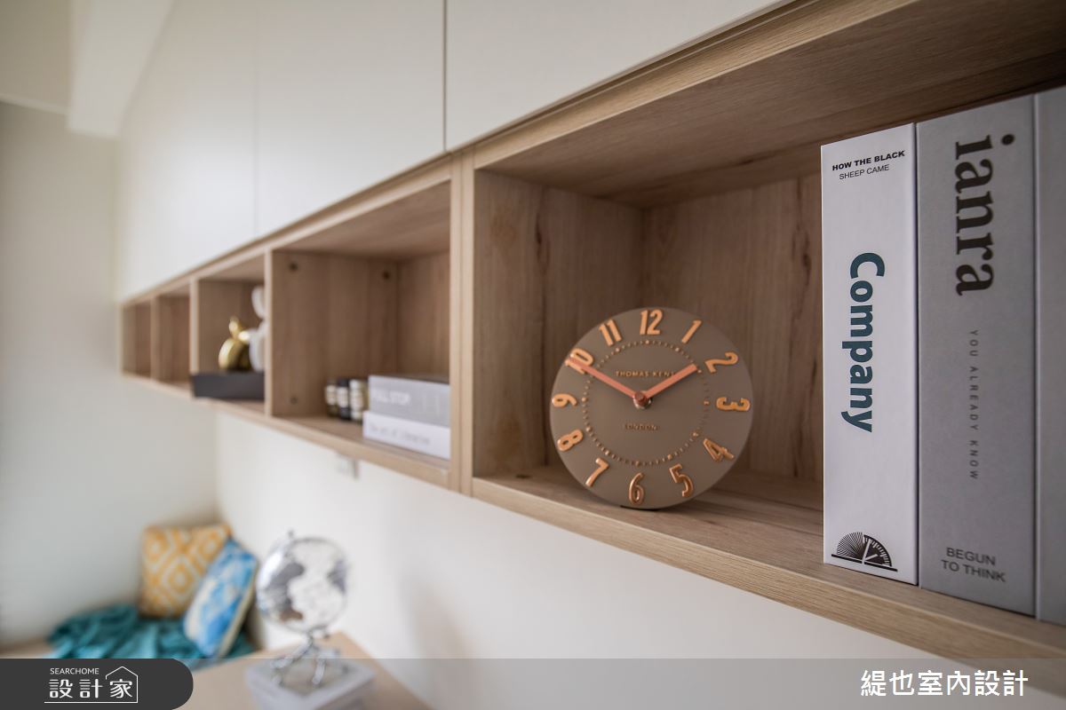 25坪預售屋＿混搭風書房多功能室案例圖片＿緹也室內設計＿緹也_居品in park之20