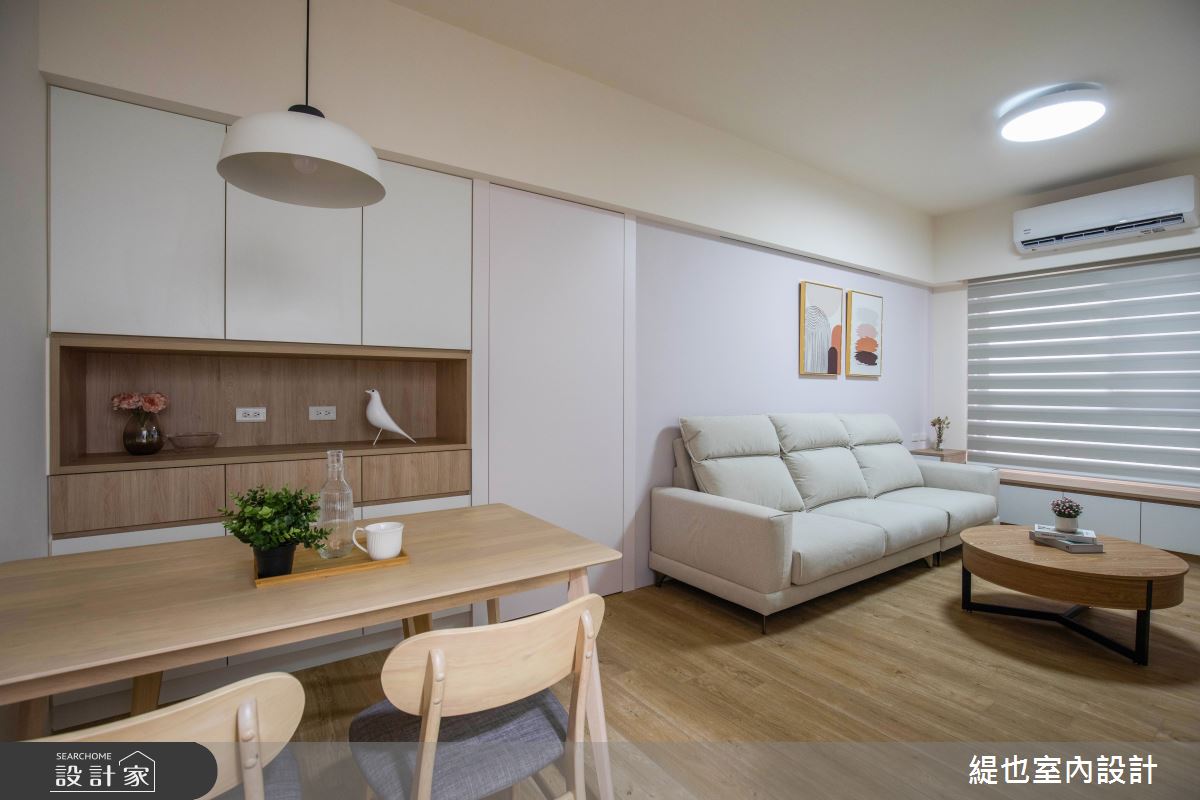 25坪預售屋＿北歐風客廳餐廳案例圖片＿緹也室內設計＿緹也_吉灃景悅之4