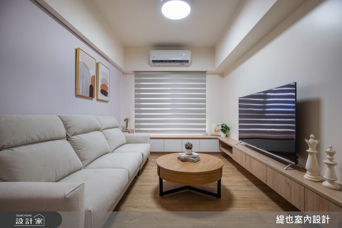 25坪預售屋＿北歐風客廳案例圖片＿緹也室內設計＿緹也_吉灃景悅之8