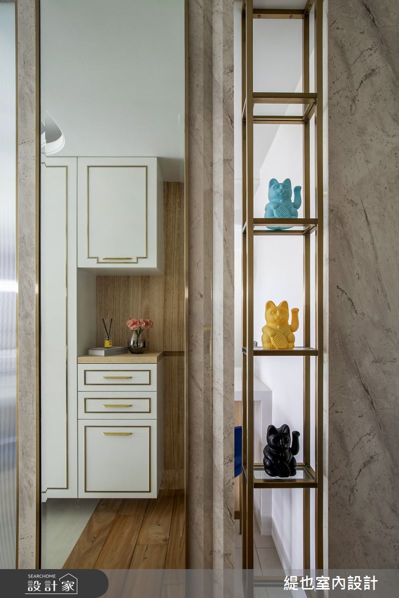 24坪預售屋＿新古典玄關案例圖片＿緹也室內設計＿緹也_菁英薈之4