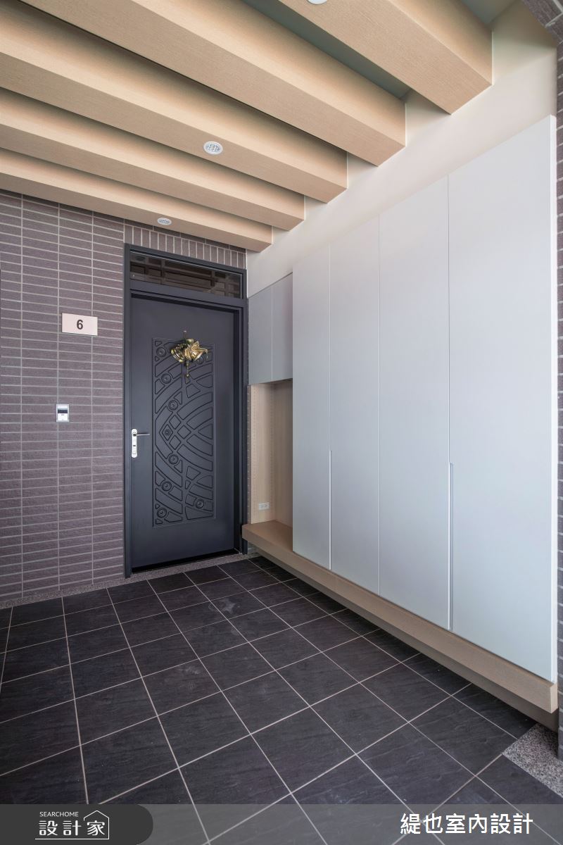 60坪新成屋(5年以下)＿新古典玄關案例圖片＿緹也室內設計＿緹也_薇閣美地之1