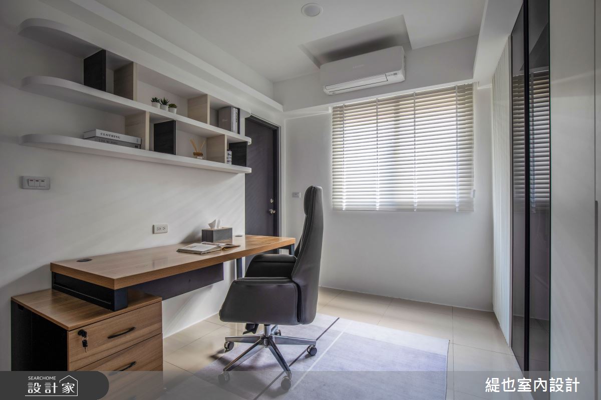 60坪新成屋(5年以下)＿新古典書房多功能室案例圖片＿緹也室內設計＿緹也_薇閣美地之17