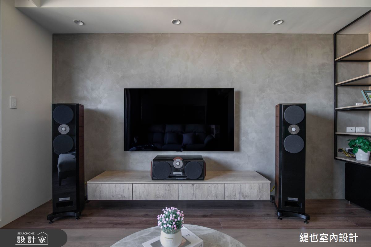 30坪預售屋＿現代風客廳案例圖片＿緹也室內設計＿緹也_自由居之11