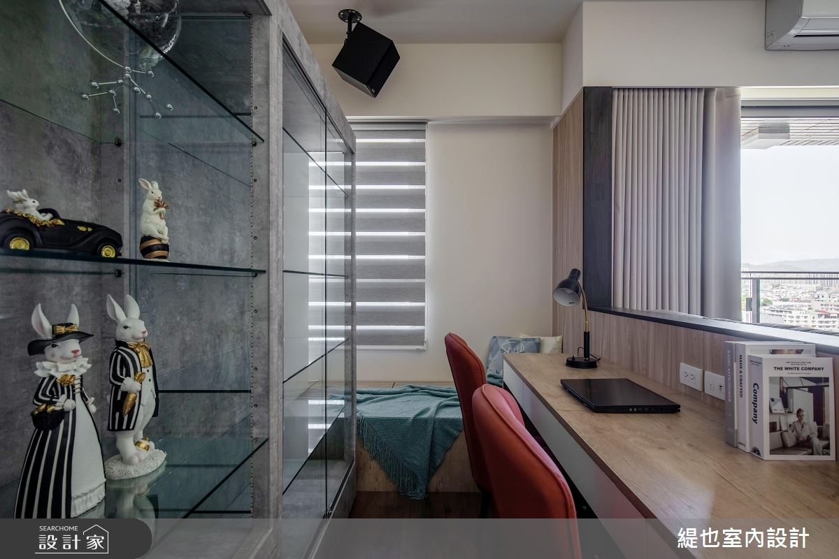 30坪預售屋＿現代風書房案例圖片＿緹也室內設計＿緹也_自由居之16