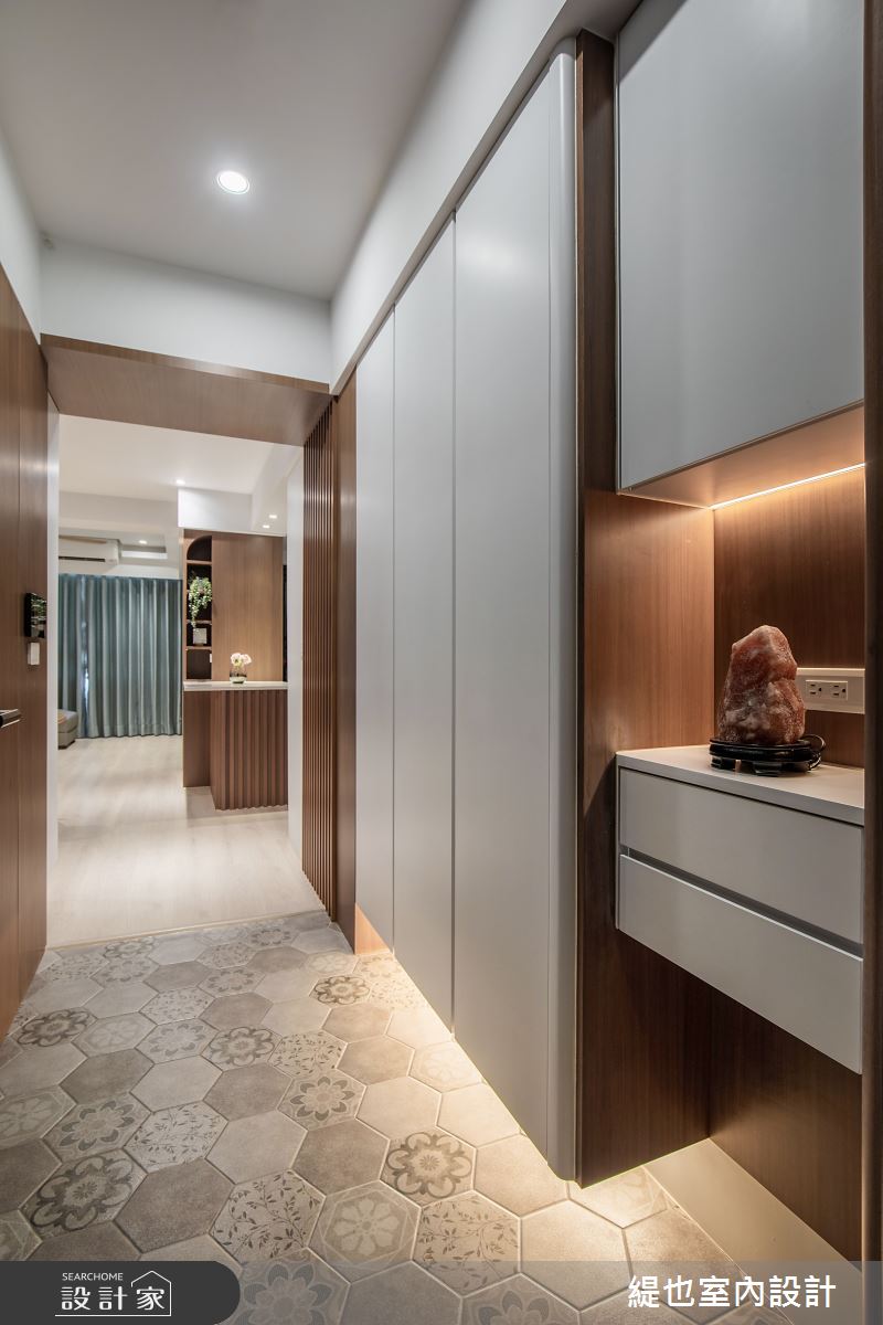 預售屋＿日式風玄關案例圖片＿緹也室內設計＿緹也_挪威麗園之3