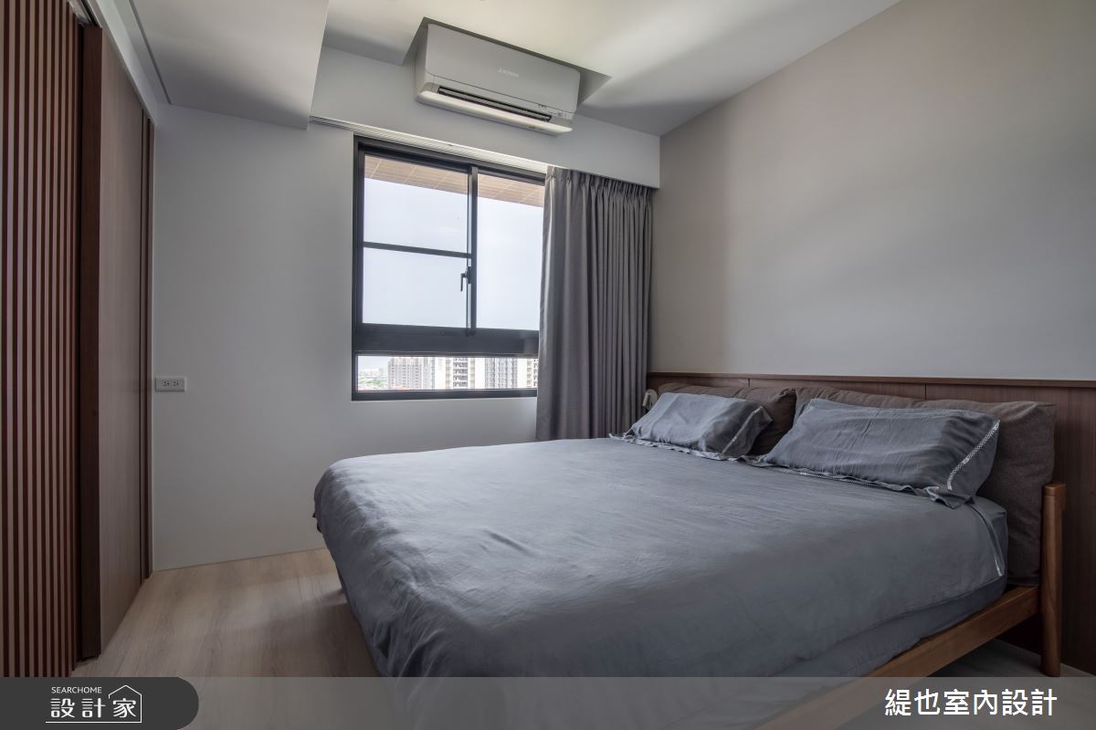 預售屋＿日式風臥室案例圖片＿緹也室內設計＿緹也_挪威麗園之18