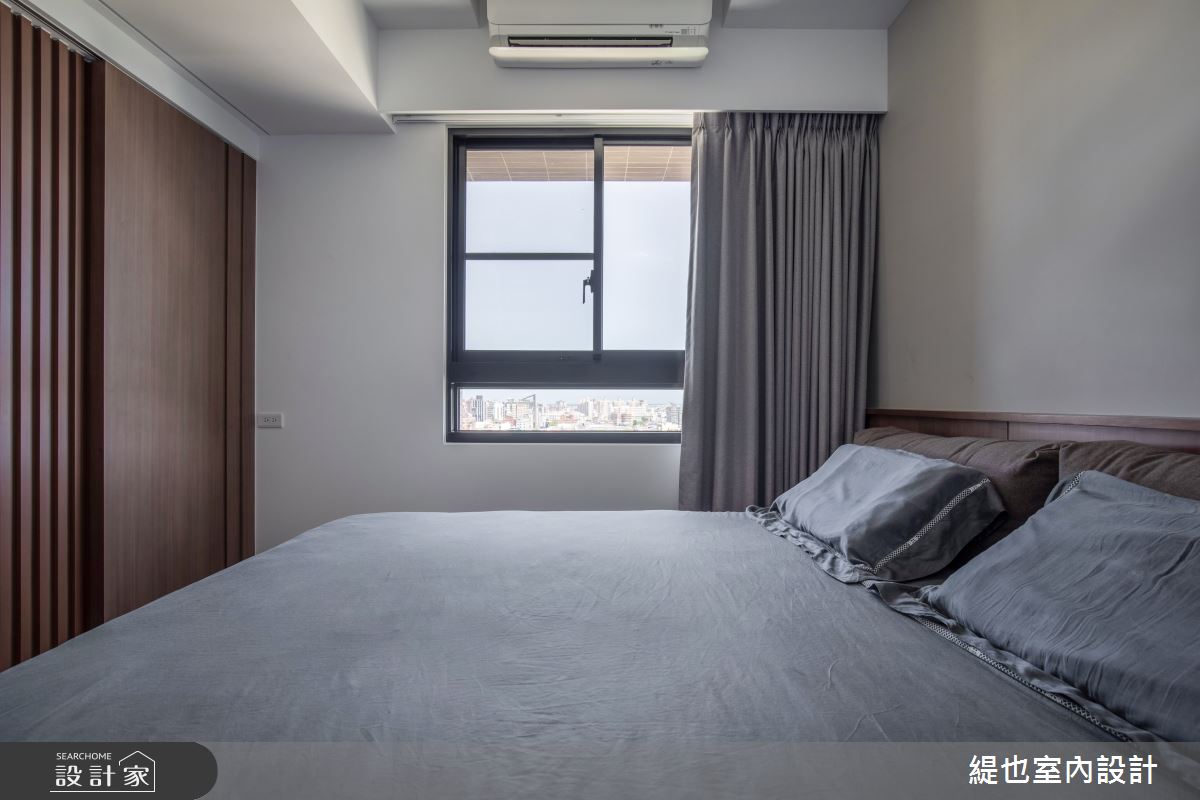 預售屋＿日式風臥室案例圖片＿緹也室內設計＿緹也_挪威麗園之19