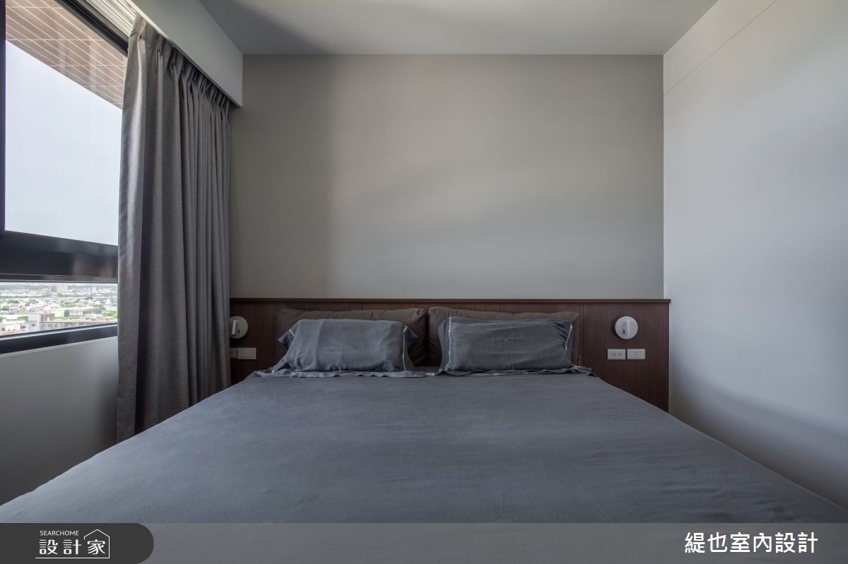 預售屋＿日式風臥室案例圖片＿緹也室內設計＿緹也_挪威麗園之21
