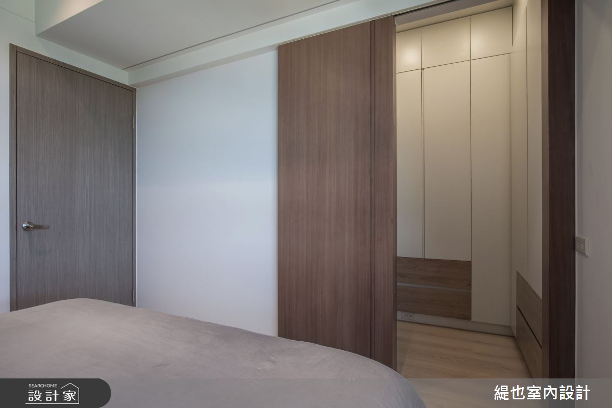 預售屋＿日式風臥室案例圖片＿緹也室內設計＿緹也_挪威麗園之22