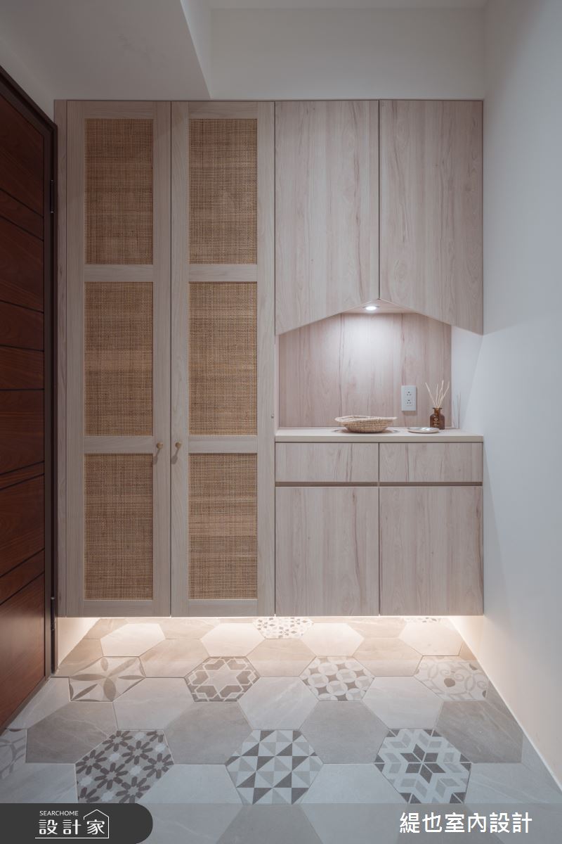 22坪預售屋＿北歐風玄關案例圖片＿緹也室內設計＿緹也_水曰之2