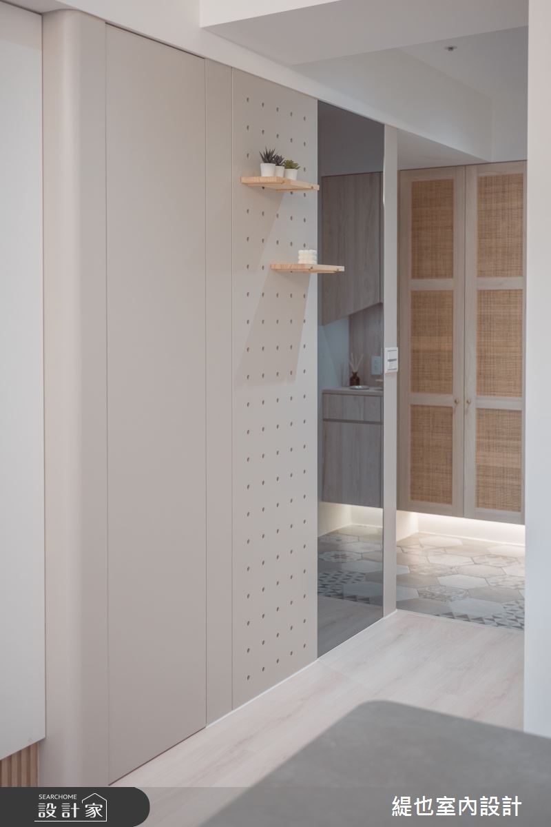 22坪預售屋＿北歐風玄關案例圖片＿緹也室內設計＿緹也_水曰之3