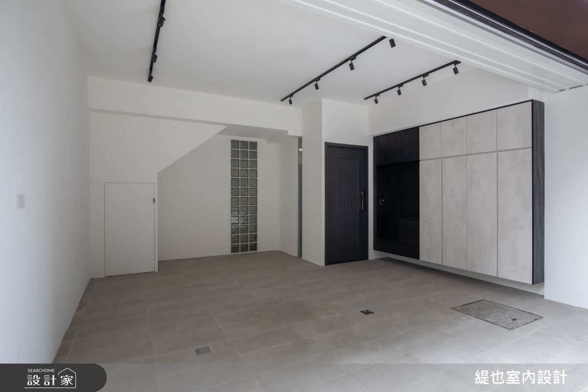 60坪預售屋＿現代風玄關車庫案例圖片＿緹也室內設計＿緹也_山本耀富町之2