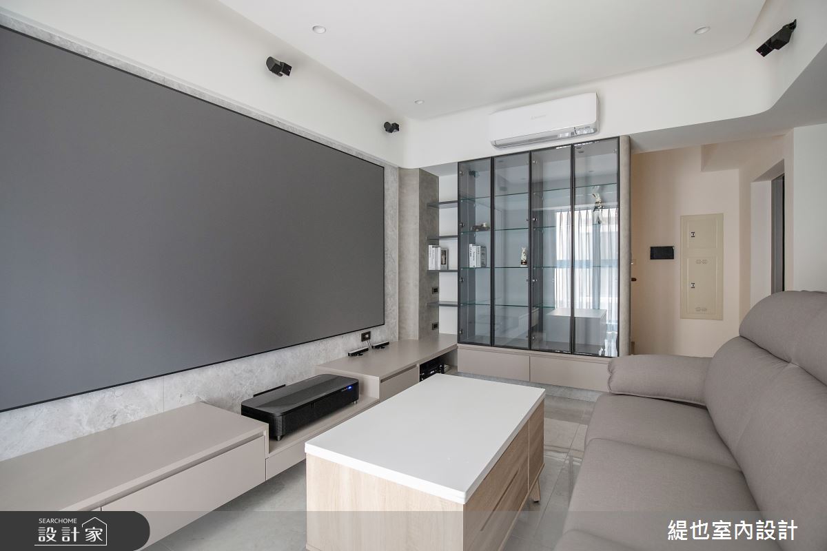 60坪預售屋＿現代風客廳案例圖片＿緹也室內設計＿緹也_山本耀富町之7