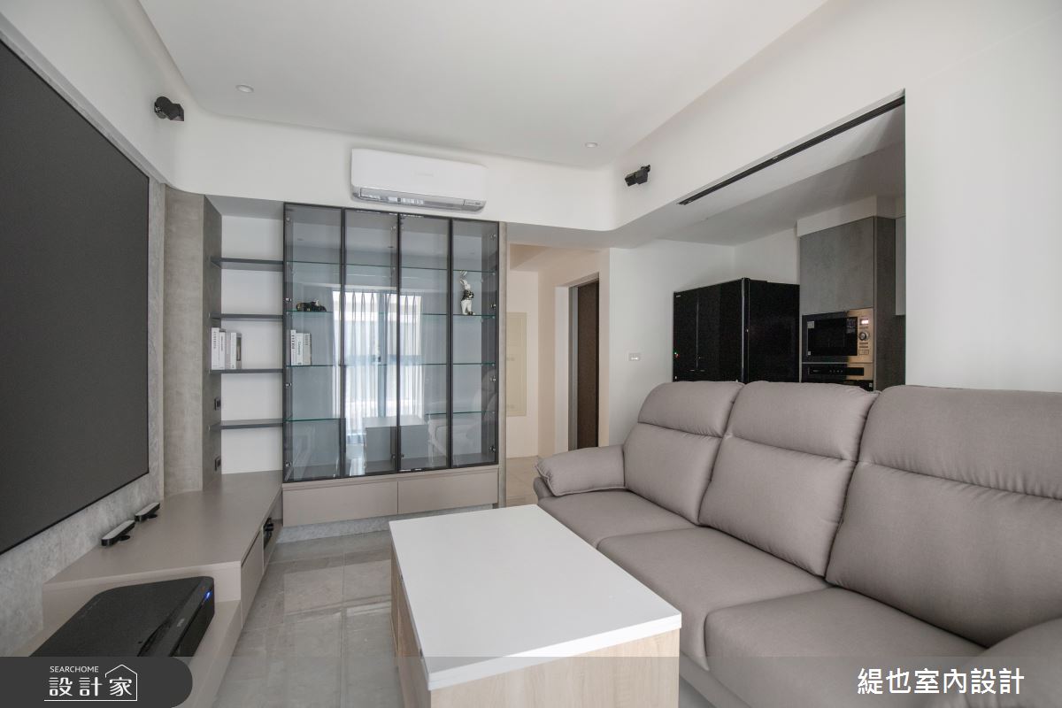 60坪預售屋＿現代風客廳案例圖片＿緹也室內設計＿緹也_山本耀富町之8