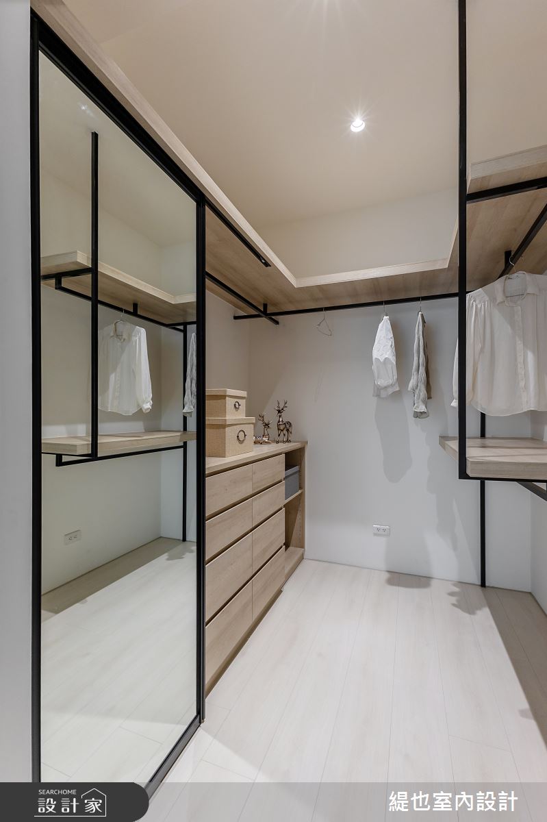 29坪老屋(16~30年)＿北歐風更衣間案例圖片＿緹也室內設計＿緹也_富源藝術家之26