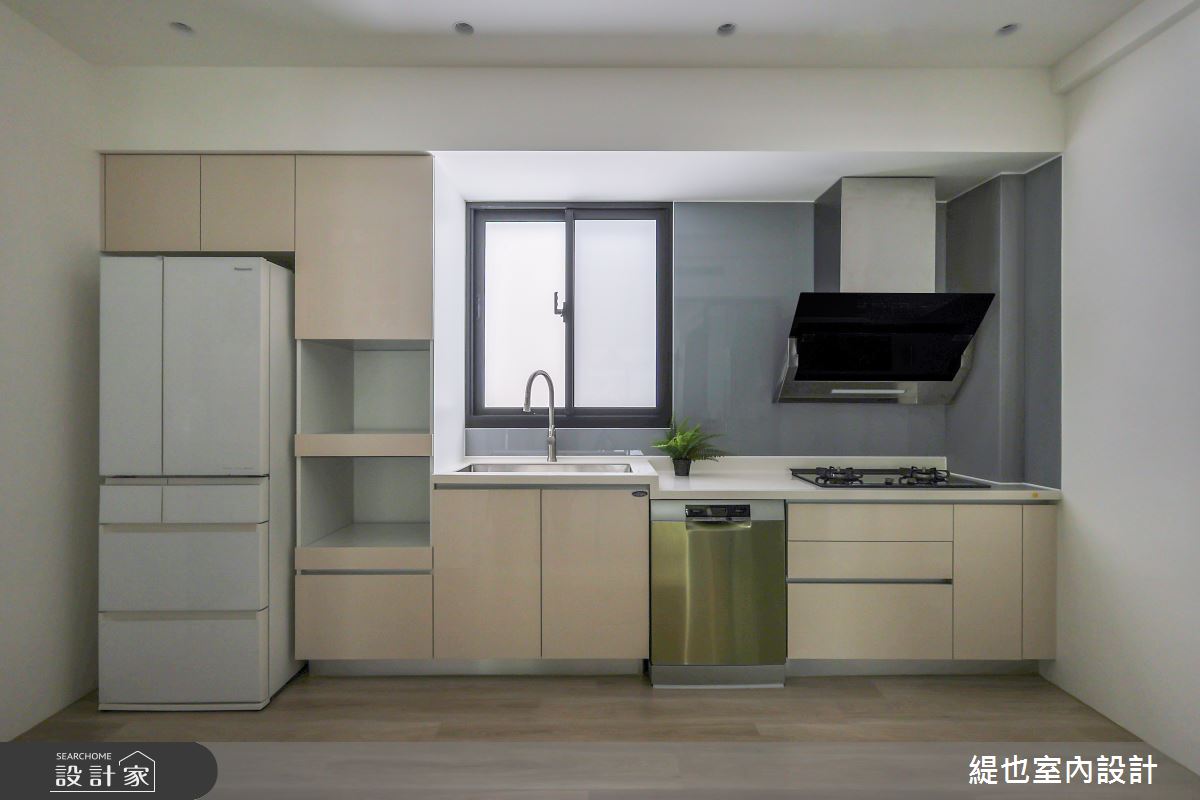 29坪預售屋＿混搭風廚房案例圖片＿緹也室內設計＿緹也_御國尊爵之11