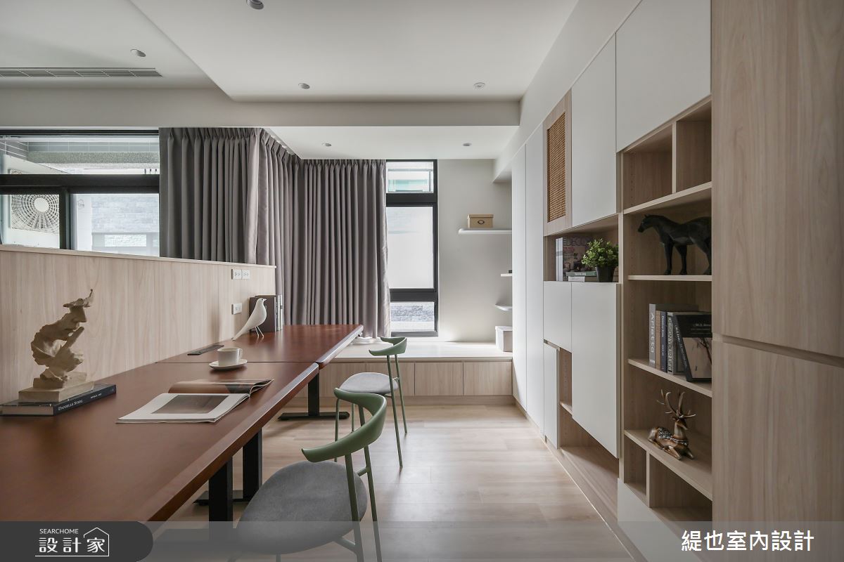 29坪預售屋＿混搭風書房案例圖片＿緹也室內設計＿緹也_御國尊爵之14