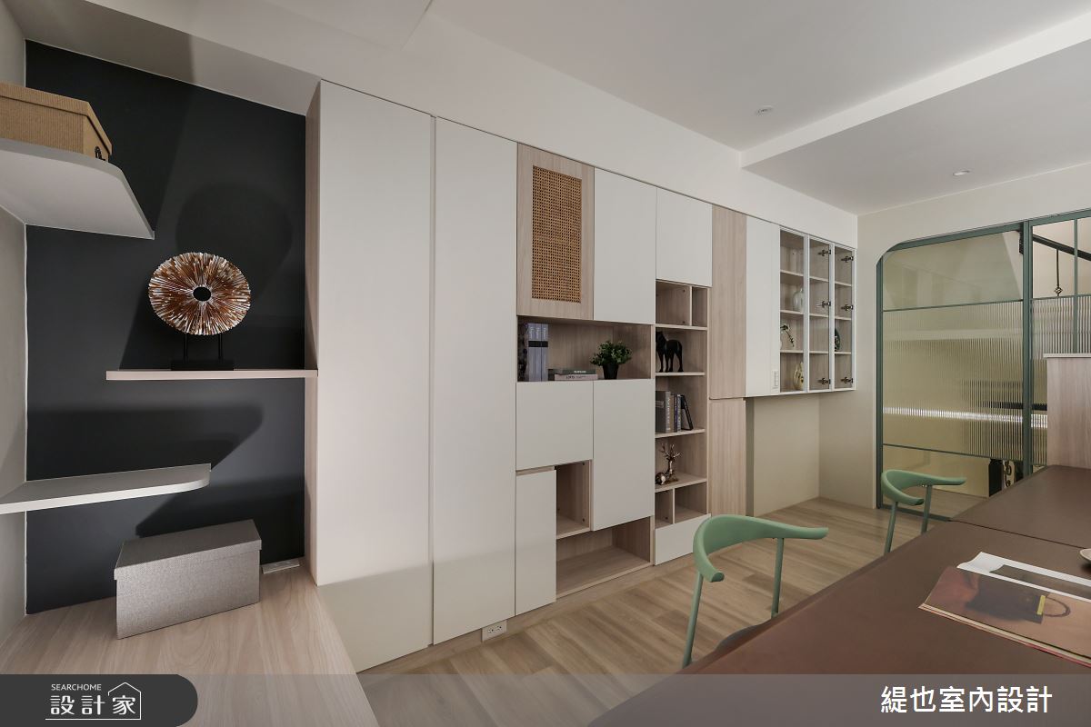 29坪預售屋＿混搭風書房寵物案例圖片＿緹也室內設計＿緹也_御國尊爵之17
