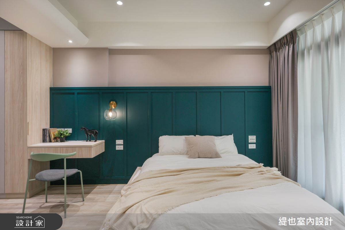 29坪預售屋＿混搭風臥室案例圖片＿緹也室內設計＿緹也_御國尊爵之26