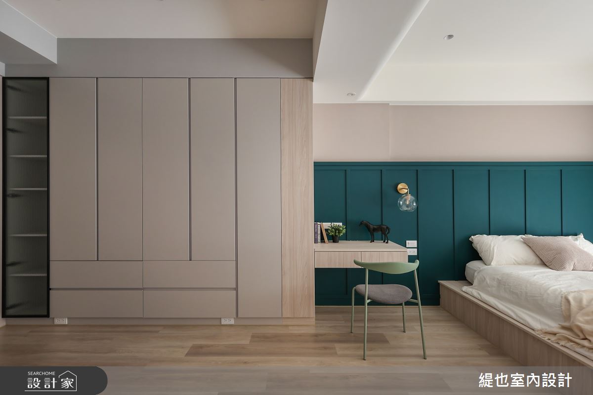 29坪預售屋＿混搭風臥室案例圖片＿緹也室內設計＿緹也_御國尊爵之20