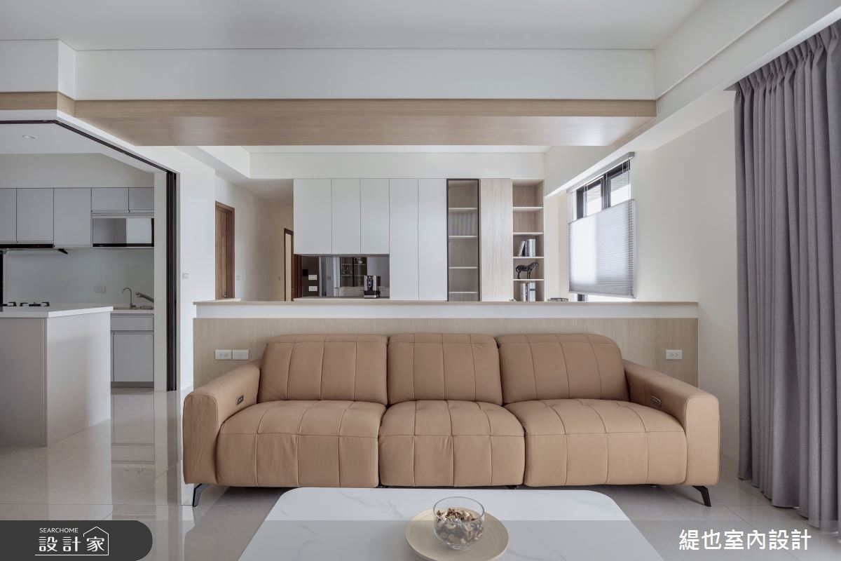 36坪預售屋＿現代風客廳書房案例圖片＿緹也室內設計＿緹也_上德匯之14