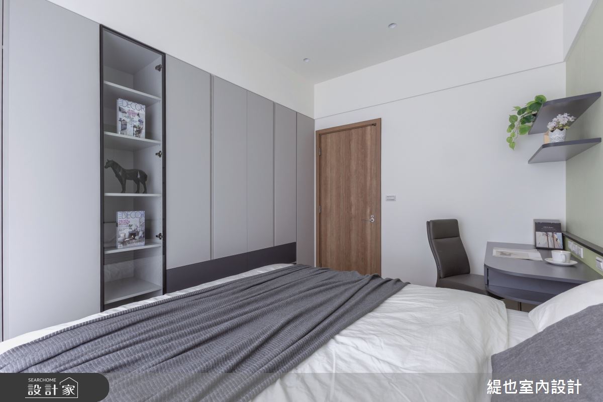 36坪預售屋＿現代風客房案例圖片＿緹也室內設計＿緹也_上德匯之3201