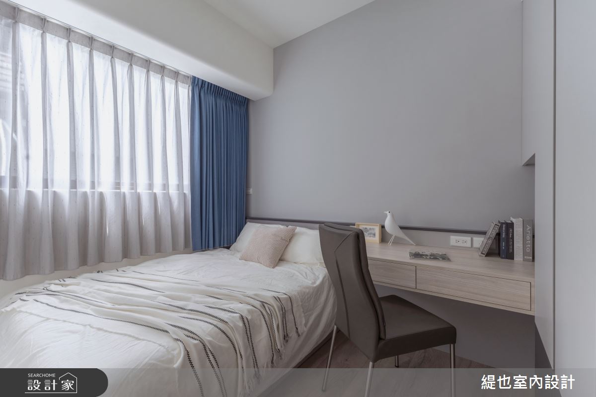 36坪預售屋＿現代風客房案例圖片＿緹也室內設計＿緹也_上德匯之35