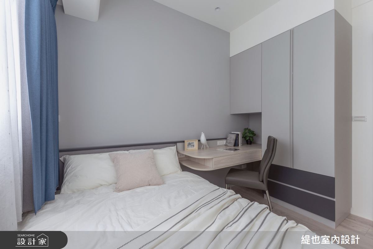 36坪預售屋＿現代風客房案例圖片＿緹也室內設計＿緹也_上德匯之37