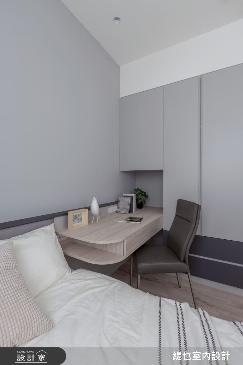 36坪預售屋＿現代風客房案例圖片＿緹也室內設計＿緹也_上德匯之38