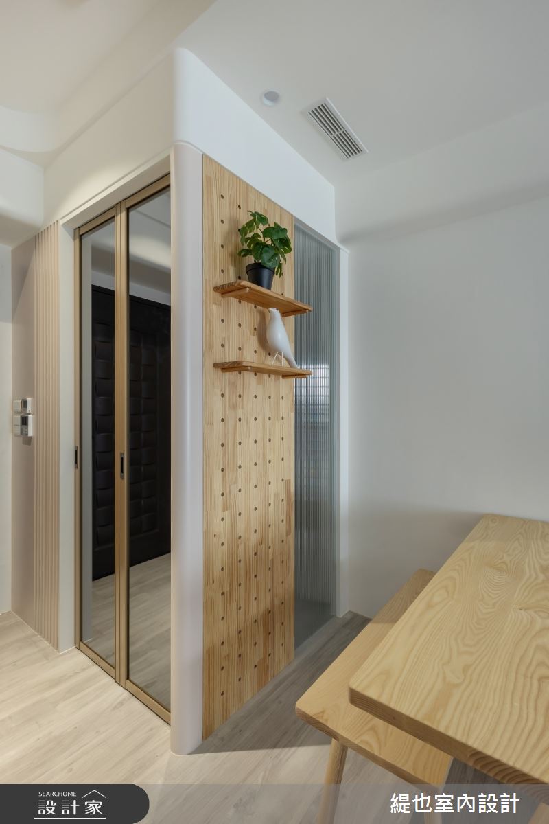 23坪預售屋＿北歐風玄關餐廳案例圖片＿緹也室內設計＿緹也_櫻花聚之2