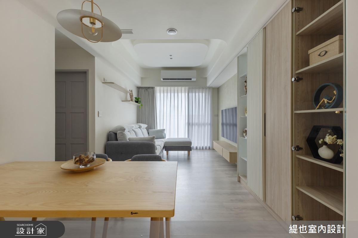 23坪預售屋＿北歐風客廳餐廳案例圖片＿緹也室內設計＿緹也_櫻花聚之7