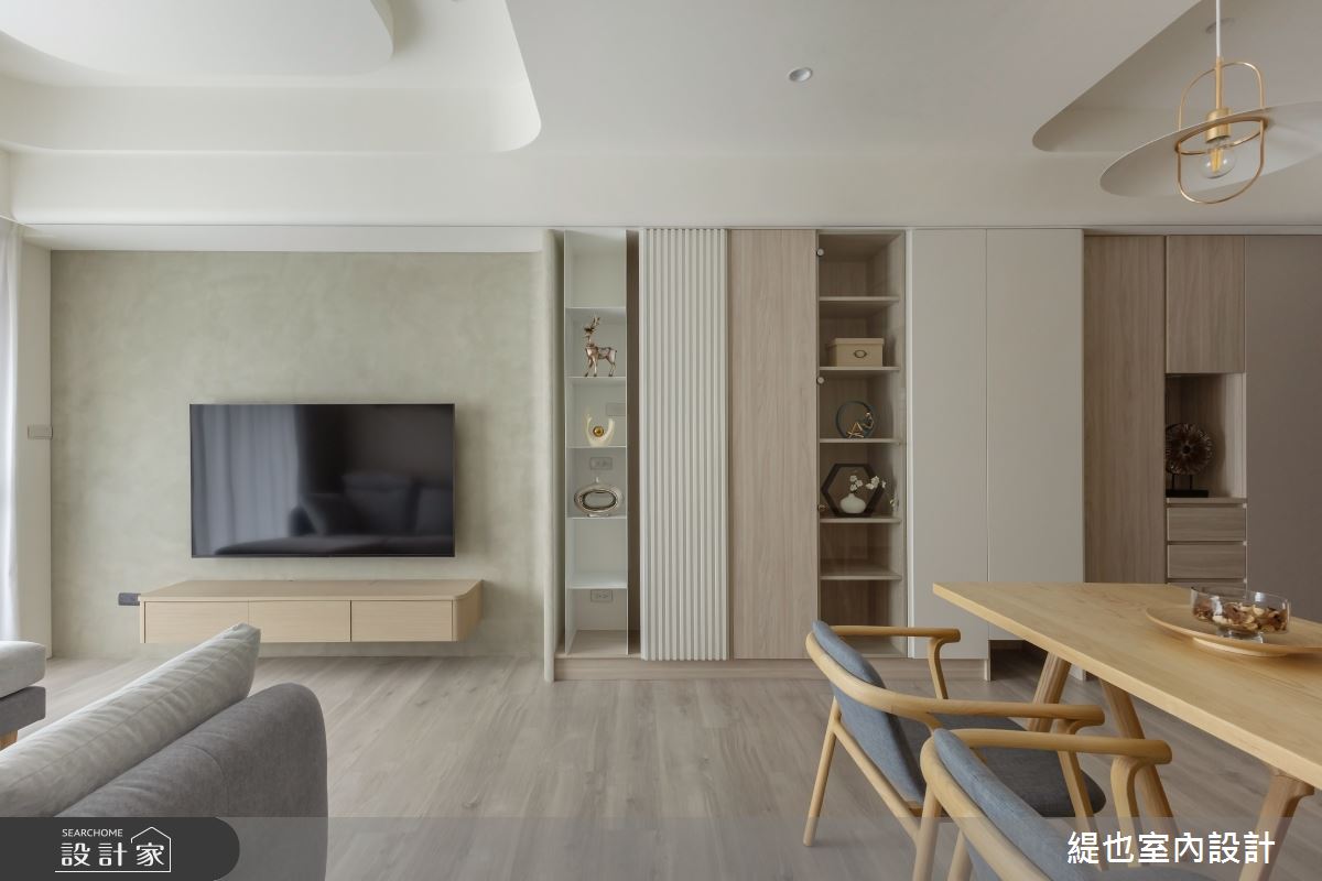 23坪預售屋＿北歐風客廳餐廳案例圖片＿緹也室內設計＿緹也_櫻花聚之9
