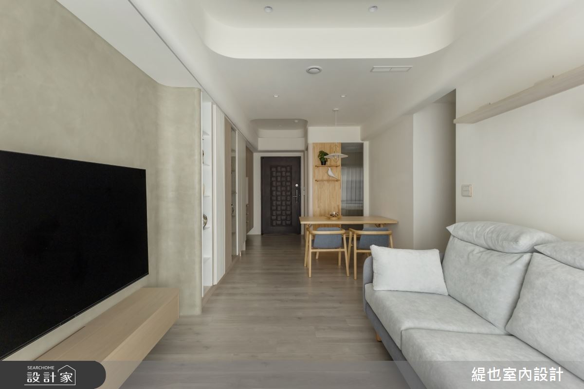 23坪預售屋＿北歐風玄關客廳餐廳案例圖片＿緹也室內設計＿緹也_櫻花聚之16