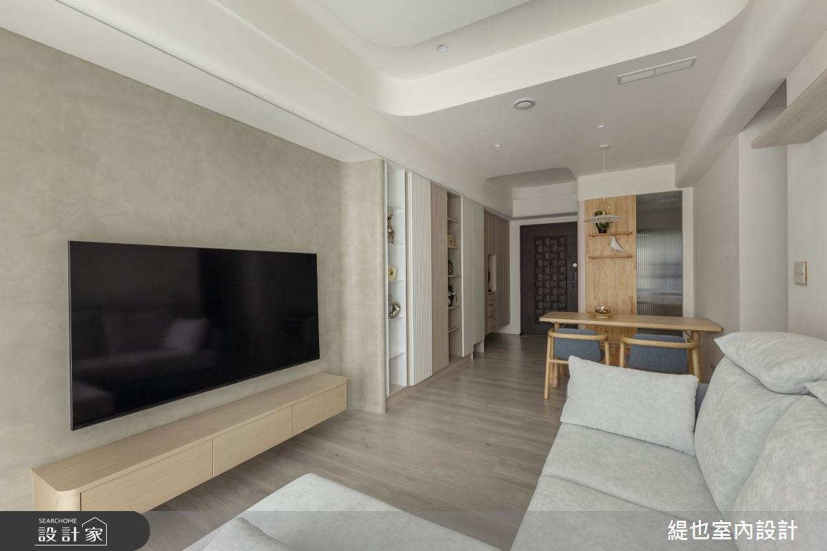 23坪預售屋＿北歐風玄關客廳餐廳案例圖片＿緹也室內設計＿緹也_櫻花聚之17